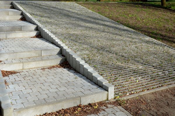 Paver Steps Repair in Tomball