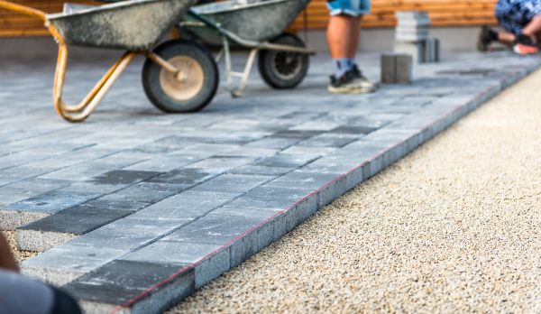 Paver Driveway Repair in Tomball