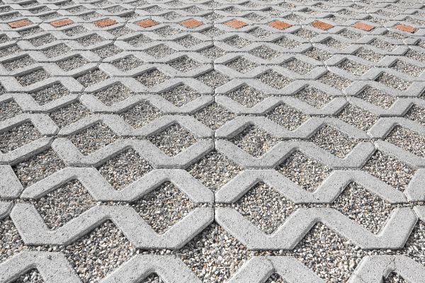 Permeable Concrete Paving in Tomball