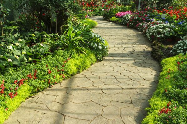 Cost of Stone Pathway Service in Tomball
